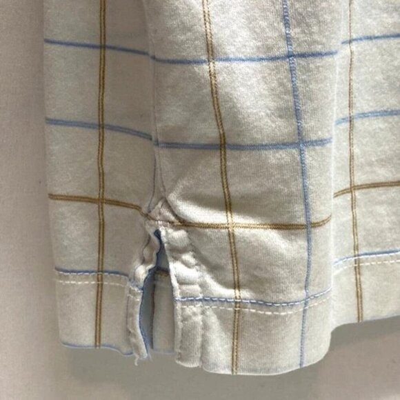 Hart Schaffner Marx Shirt Men's XXL White Striped Luxury Cotton Short Sleeve 2XL - Picture 3 of 8